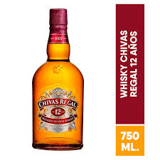 Chivas Regal 12 Años 750ml – Suavidad Escocesa, Sabor Legendario